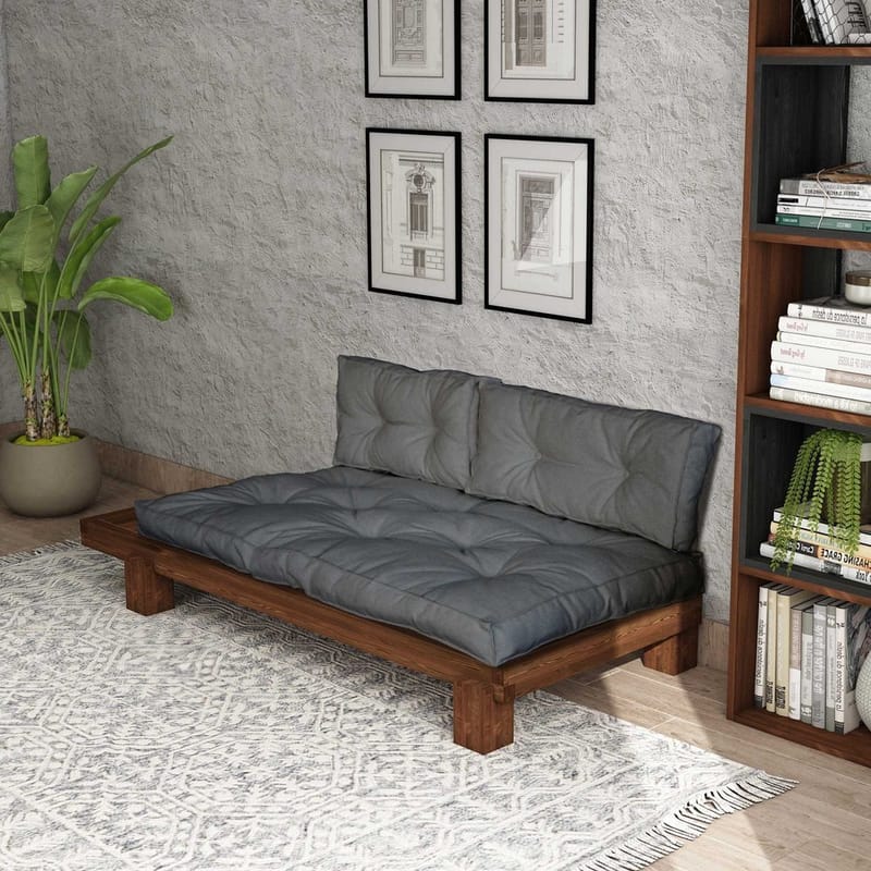 Fynros 2-personers Sovesofa - Grå - Møbler - Sofaer - Sovesofaer