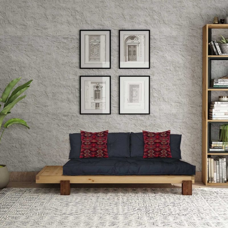 Fynros 2-personers Sovesofa - Natur/Antracit - Møbler - Sofaer - Sovesofaer