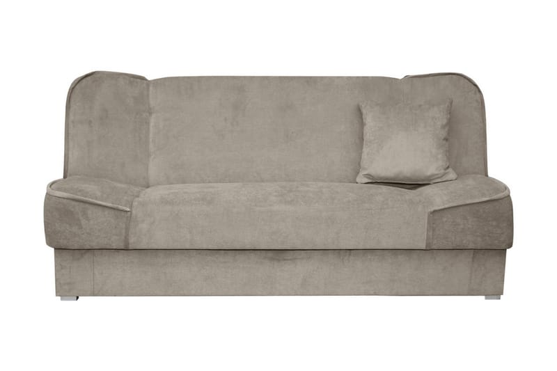 Gabi Sofa 175x80x80 cm - Beige / Grå - Sovesofaer - 4 personers sovesofa