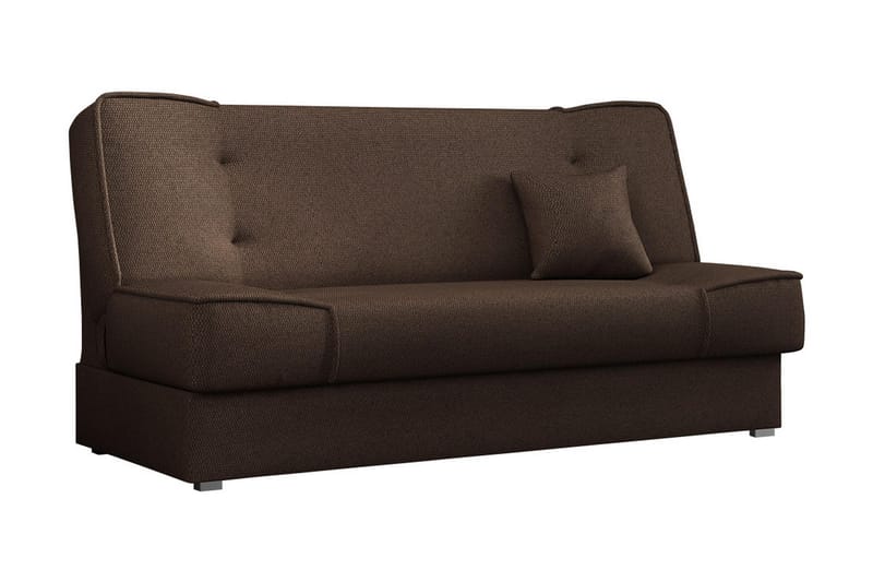 Gabi Sofa 175x80x80 cm - Brun - Sovesofaer - 4 personers sovesofa