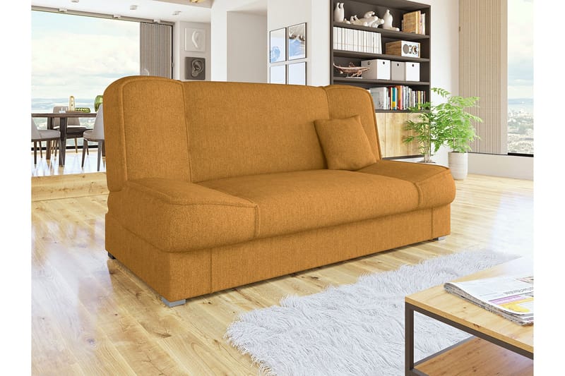 Gabi Sofa 175x80x80 cm - Gul - Møbler - Sofaer - Sovesofaer