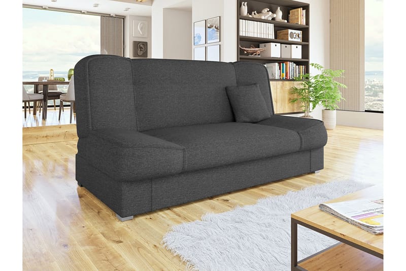 Gabi Sofa 175x80x80 cm - Sort - Sovesofaer - 4 personers sovesofa