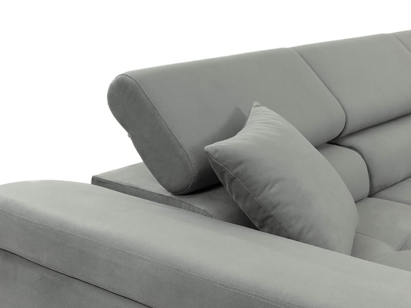 Gabina 3-personers sovesofa med chaiselong - grå - Møbler - Sofaer - Sovesofaer