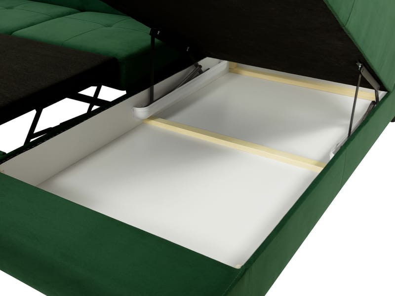 Gabina 4-personers sovesofa med chaiselong - brun - Møbler - Sofaer - Sovesofaer