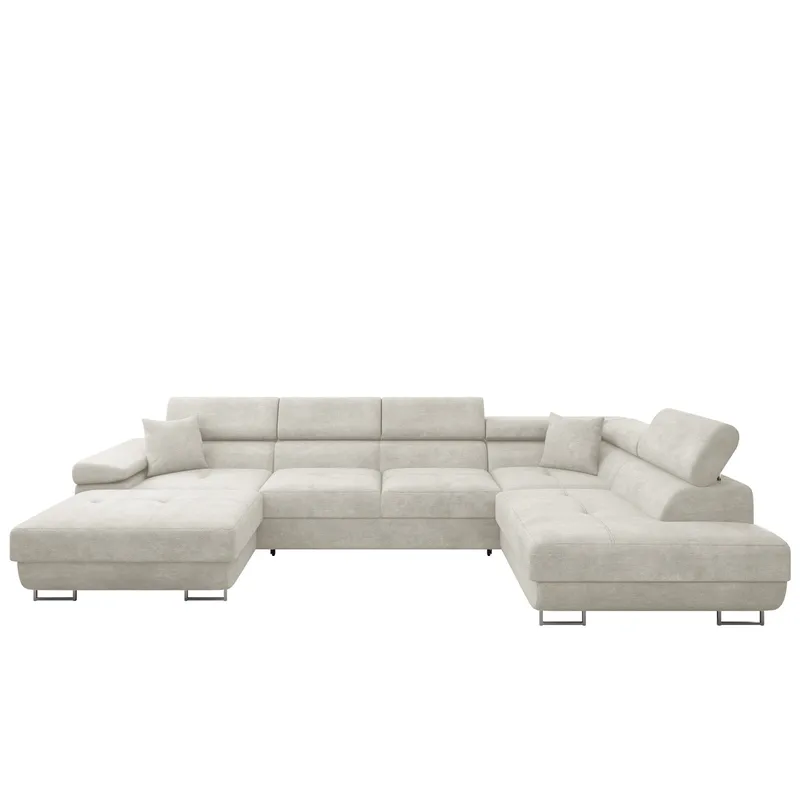 Gabina 5-personers U-formet sovesofa med chaiselong og chaiselong - Lumo 55 - Møbler - Sofaer - Sovesofaer