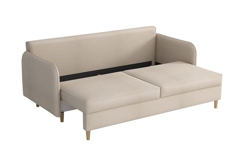 Gaja 2-Pers. Sofa - Beige - Møbler - Sofaer - Sovesofaer