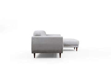 Gajanejos 5-personers Højrevendt L-formet Sovesofa 87x237 cm i Stof - Beige - Møbler - Sofaer - Sovesofaer