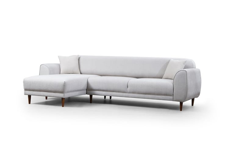 Gajanejos Chaiselongsovesofa - Beige - Sovesofaer - Sovesofa chaiselong