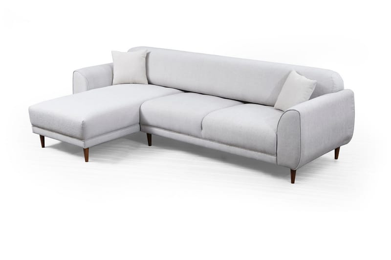 Gajanejos Chaiselongsovesofa - Beige - Sovesofaer - Sovesofa chaiselong