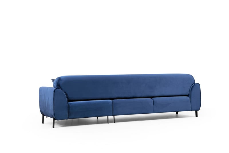 Gajanejos Chaiselongsovesofa - Blå - Møbler - Sofaer - Sovesofaer