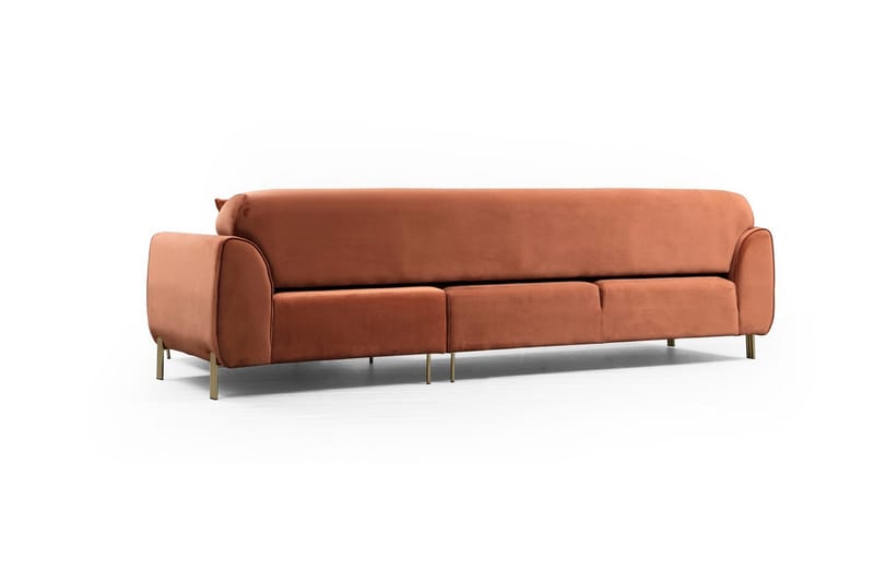 Gajanejos Chaiselongsovesofa - Brun - Møbler - Sofaer - Sovesofaer