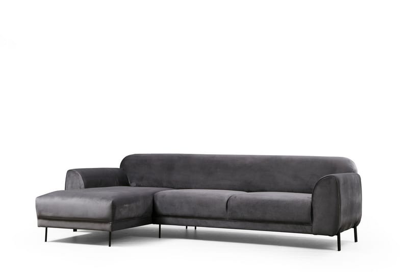 Gajanejos Chaiselongsovesofa - Grå - Sovesofaer - Sovesofa chaiselong