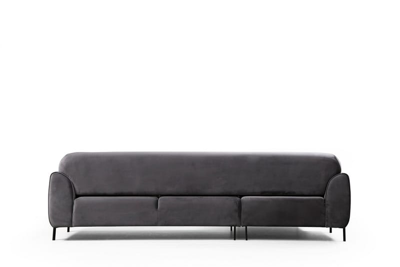 Gajanejos Chaiselongsovesofa - Grå - Møbler - Sofaer - Sovesofaer