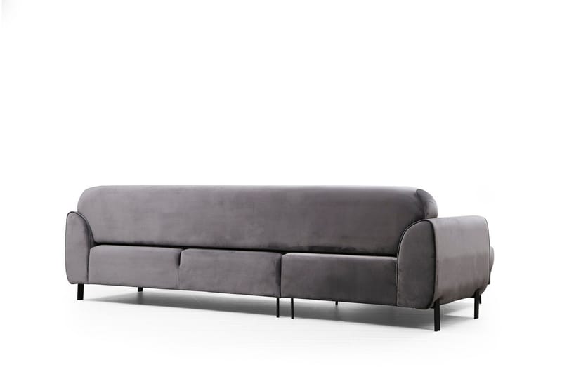 Gajanejos Chaiselongsovesofa - Grå - Møbler - Sofaer - Sovesofaer