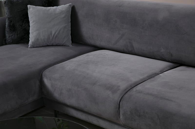 Gajanejos Chaiselongsovesofa - Grå - Møbler - Sofaer - Sovesofaer