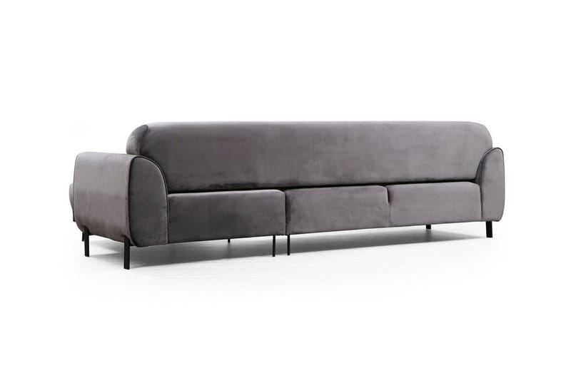 Gajanejos Chaiselongsovesofa - Grå - Møbler - Sofaer - Sovesofaer