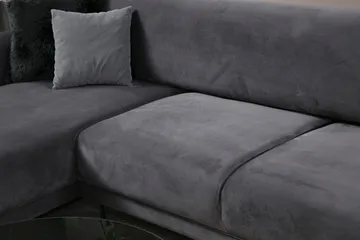 Gajanejos Chaiselongsovesofa - Grå - Møbler - Sofaer - Sovesofaer
