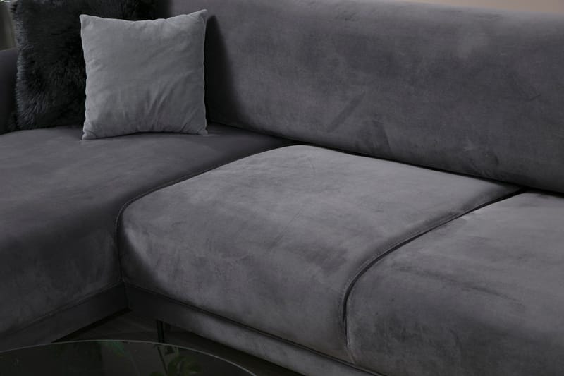 Gajanejos Chaiselongsovesofa - Grå - Møbler - Sofaer - Sovesofaer