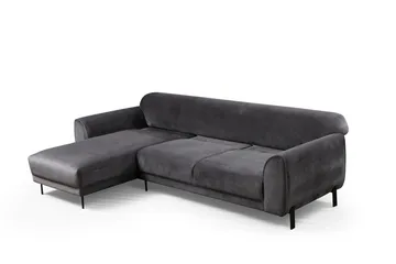 Gajanejos Chaiselongsovesofa - Grå - Møbler - Sofaer - Sovesofaer
