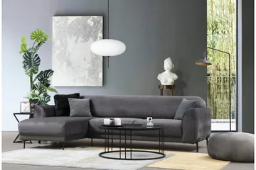 Gajanejos Chaiselongsovesofa - Grå - Møbler - Sofaer - Sovesofaer