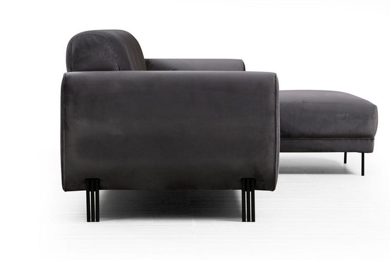 Gajanejos Chaiselongsovesofa - Grå - Møbler - Sofaer - Sovesofaer