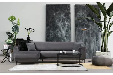Gajanejos Chaiselongsovesofa - Grå - Møbler - Sofaer - Sovesofaer