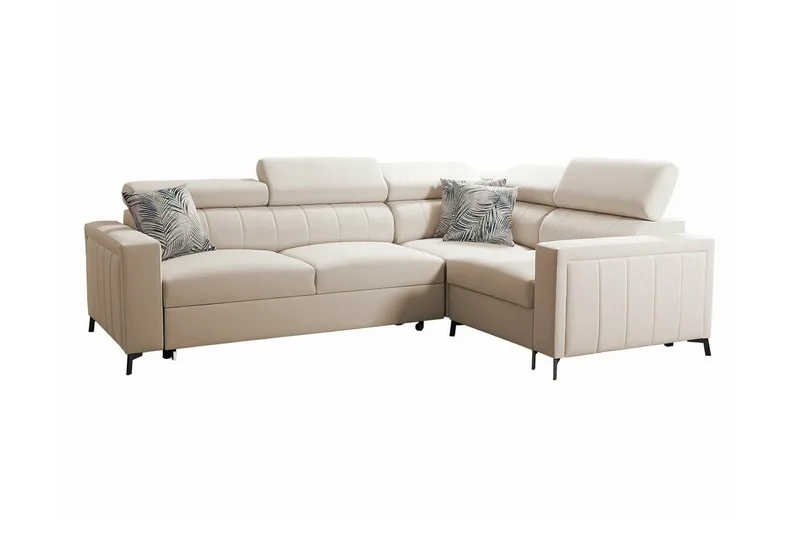 Galbally 3-sits Hörnbäddsoffa NO_BRAND beige, undefined