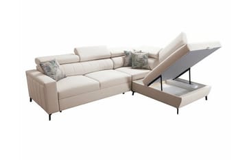 Galbally 3-personers hjørnesovesofa - Møbler - Sofaer - Sovesofaer