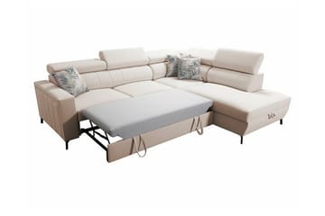 Galbally 3-personers hjørnesovesofa - Møbler - Sofaer - Sovesofaer
