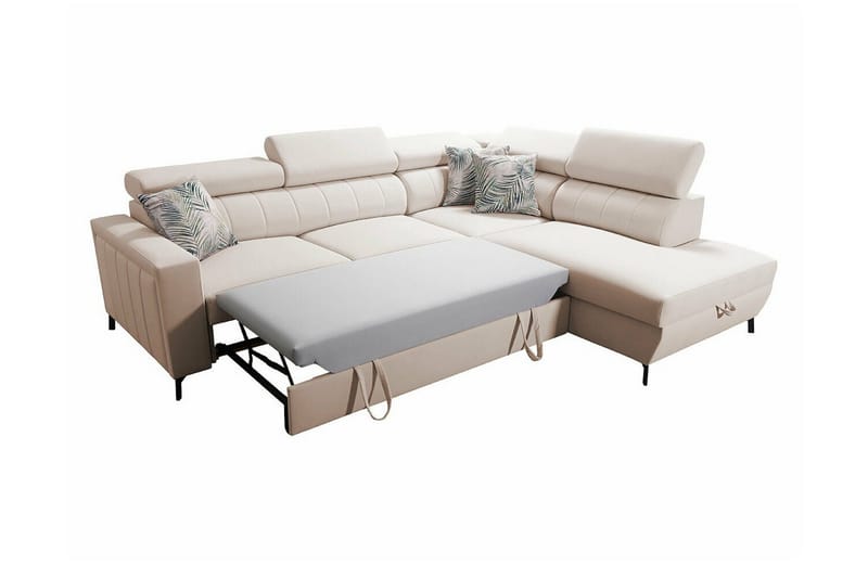 Galbally 3-personers hjørnesovesofa - Møbler - Sofaer - Sovesofaer