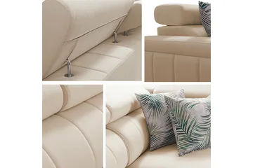 Galbally 3-personers hjørnesovesofa - Møbler - Sofaer - Sovesofaer