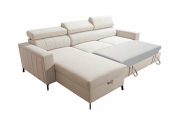 Galbally 3-personers hjørnesovesofa - Møbler - Sofaer - Sovesofaer