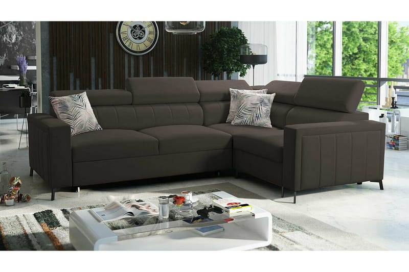 Galbally 3-personers hjørnesovesofa - Møbler - Sofaer - Sovesofaer