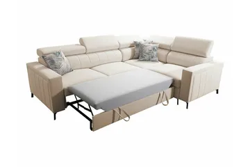 Galbally 3-personers hjørnesovesofa - Møbler - Sofaer - Sovesofaer