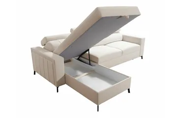 Galbally 3-personers hjørnesovesofa - Møbler - Sofaer - Sovesofaer