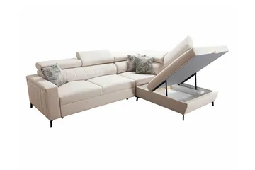 Galbally 3-personers hjørnesovesofa - Møbler - Sofaer - Sovesofaer