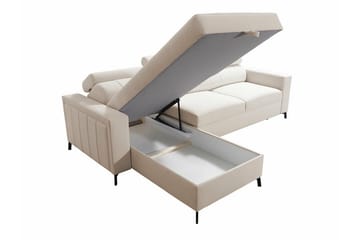 Galbally 3-personers hjørnesovesofa - Møbler - Sofaer - Sovesofaer