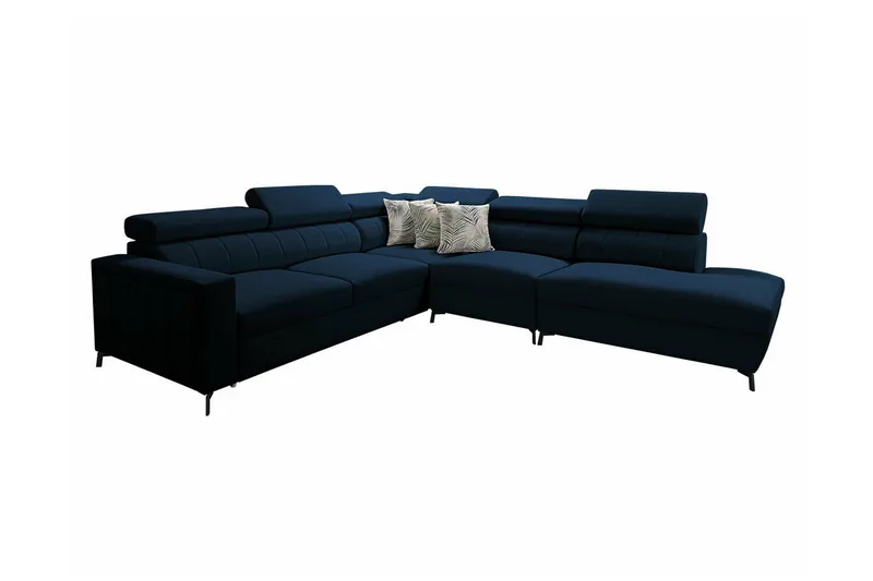Galbally 4-sits Hörnbäddsoffa NO_BRAND Dark blue, undefined