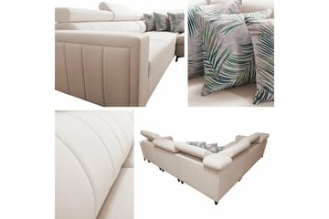 Galbally 4-personers hjørnesovesofa - Møbler - Sofaer - Sovesofaer
