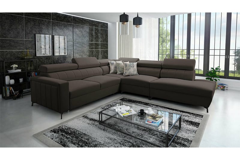 Galbally 4-personers hjørnesovesofa - Møbler - Sofaer - Sovesofaer