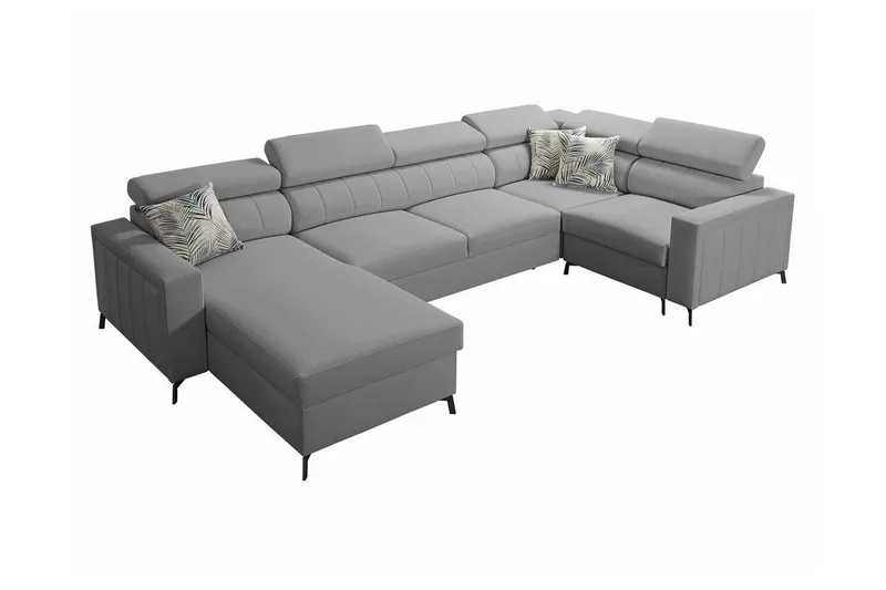 Galbally 5-sits Hörnbäddsoffa NO_BRAND Grey, undefined