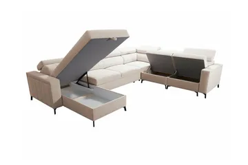 Galbally 5-personers hjørnesovesofa - Møbler - Sofaer - Sovesofaer
