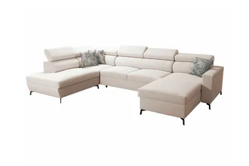 Galbally 5-personers hjørnesovesofa - Møbler - Sofaer - Sovesofaer