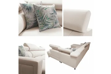 Galbally 5-personers hjørnesovesofa - Møbler - Sofaer - Sovesofaer