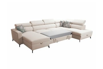 Galbally 5-personers hjørnesovesofa - Møbler - Sofaer - Sovesofaer