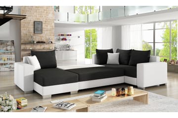 Gallicanta hjørnesovesofa - Sort - Møbler - Sofaer - Sovesofaer