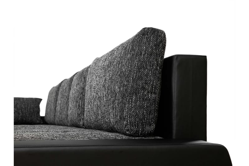 Gamal Sovesofa med Dobbelt Chaiselong 4-personers - Grå - Møbler - Sofaer - Sovesofaer