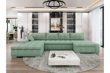 Gammel Sovesofa Dobbelt Divan 4-Personers