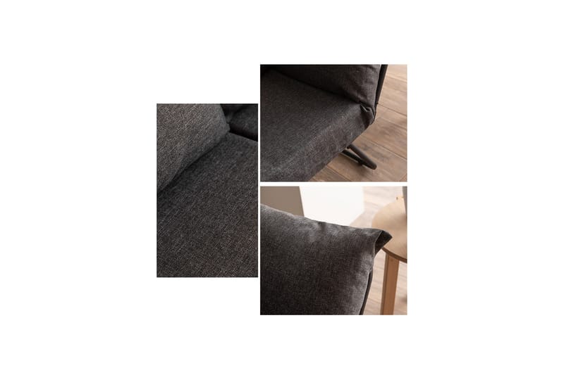 Giancarlo Sovesofa 2-personers - Mørk grå - Møbler - Sofaer - Sovesofaer