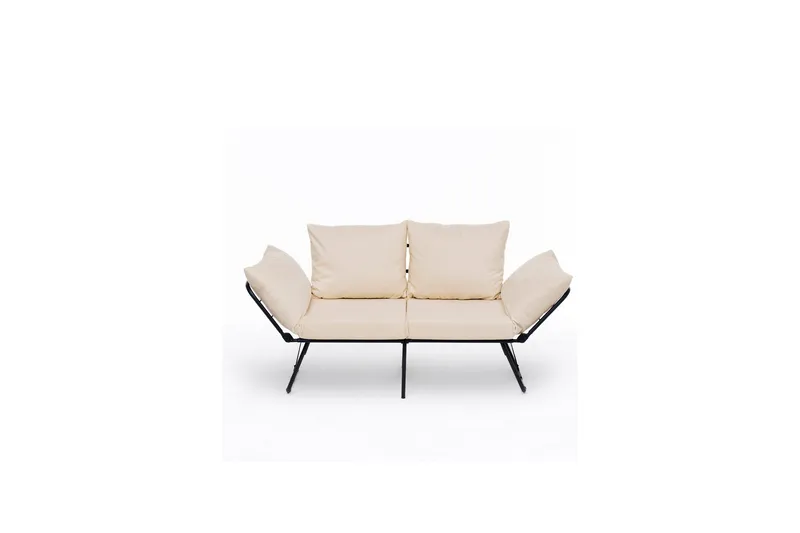 Giancarlo Sovesofa 2-personers - Creme - Møbler - Sofaer - Sovesofaer